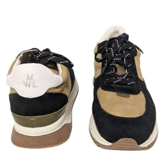 MADEWELL Retro Leather Suede Neutral Kickoff Trainer Sneakers - Picture 4 of 11